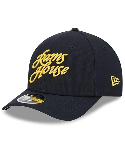 New Era Men's Midnight Blue Los Angeles Rams 2025 Rivalries Collection Team 9FORTY M-Crown Adjustable Hat