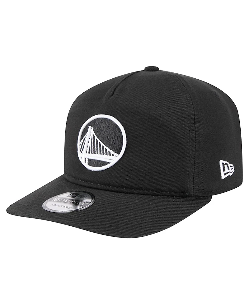 New Era Men's Black Golden State Warriors 19TWENTY Adjustable Hat