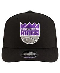 New Era Men's Black Sacramento Kings 9SEVENTY Stock Adjustable Hat