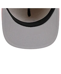 New Era Men's Light Beige/Coral Chicago Cubs Color Pack A-Frame 9FIFTY Snapback Hat