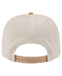 New Era Men's Light Beige New York Giants Two-Tone Trucker 9SEVENTY Adjustable Hat