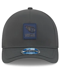 New Era Men's Charcoal Tennessee Titans 2025 Sideline Cold Weather 9FORTY M-Crown Adjustable Hat