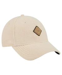 New Era Women's Cream Kansas City Chiefs Comfy 9FORTY Adjustable Hat