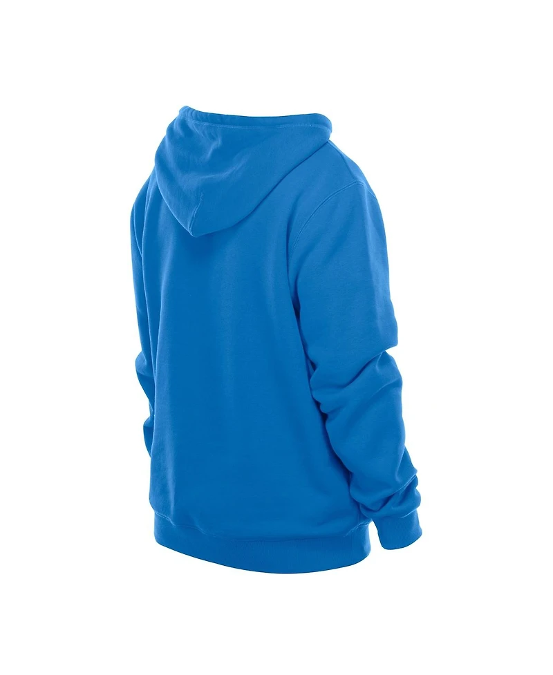 New Era Men's Blue Detroit Lions Combine Authentic Local State Throwback Hoodie
