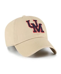 '47 Brand Men's Tan Ole Miss Rebels Vault Clean Up Adjustable Hat