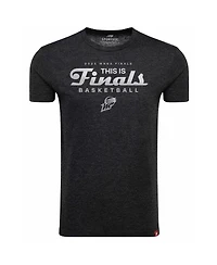 Sportiqe Men's and Women's Black Phoenix Mercury 2025 Wnba Finals Tri-Blend T-Shirt