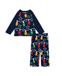Outerstuff Preschool 2-Piece Dallas Cowboys Garland Holiday Long Sleeve Pajama Set