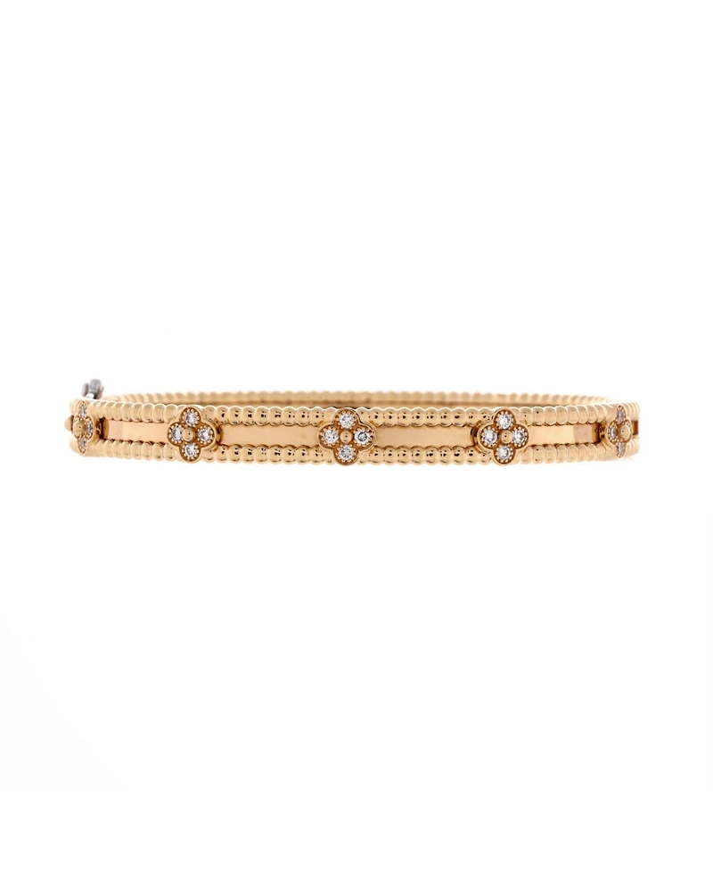 Pre-Owned Van Cleef & Arpels Perlee Sweet Clovers Bracelet