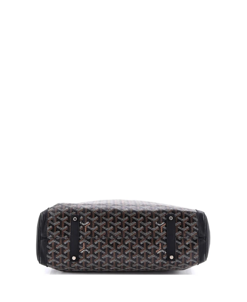 Pre-Owned Goyard Voltaire Convertible Tote Coated Canvas