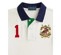 Polo Ralph Lauren Boys 2-7 Color-Blocked Short-Sleeve Shirt