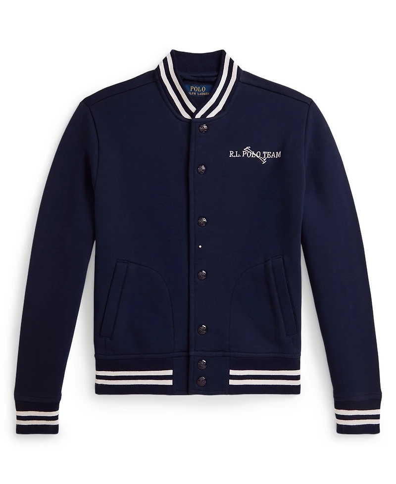 Polo Ralph Lauren Boys 8-20 Triple-Pony Collar Baseball Jacket