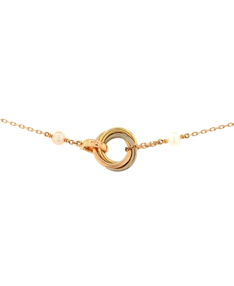 Pre-Owned Cartier Trinity Station Long Necklace