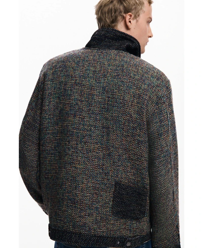 Desigual Men's Mottled pocket jacket