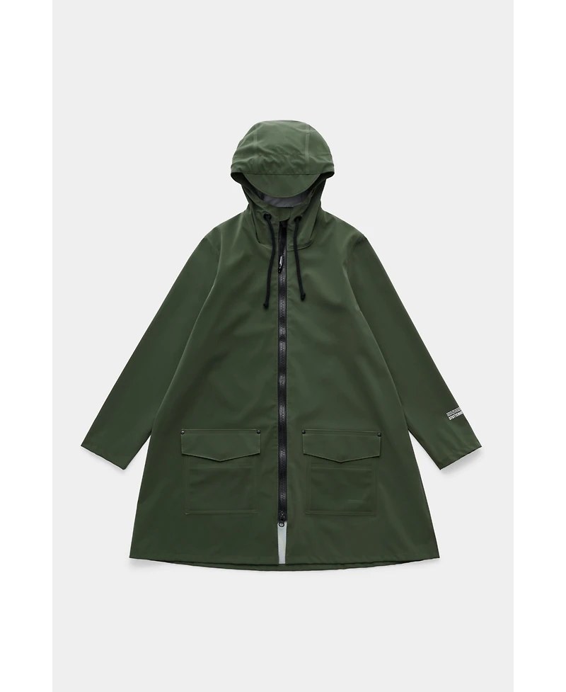 Stutterheim Women's Mosebacke Patch Raincoat