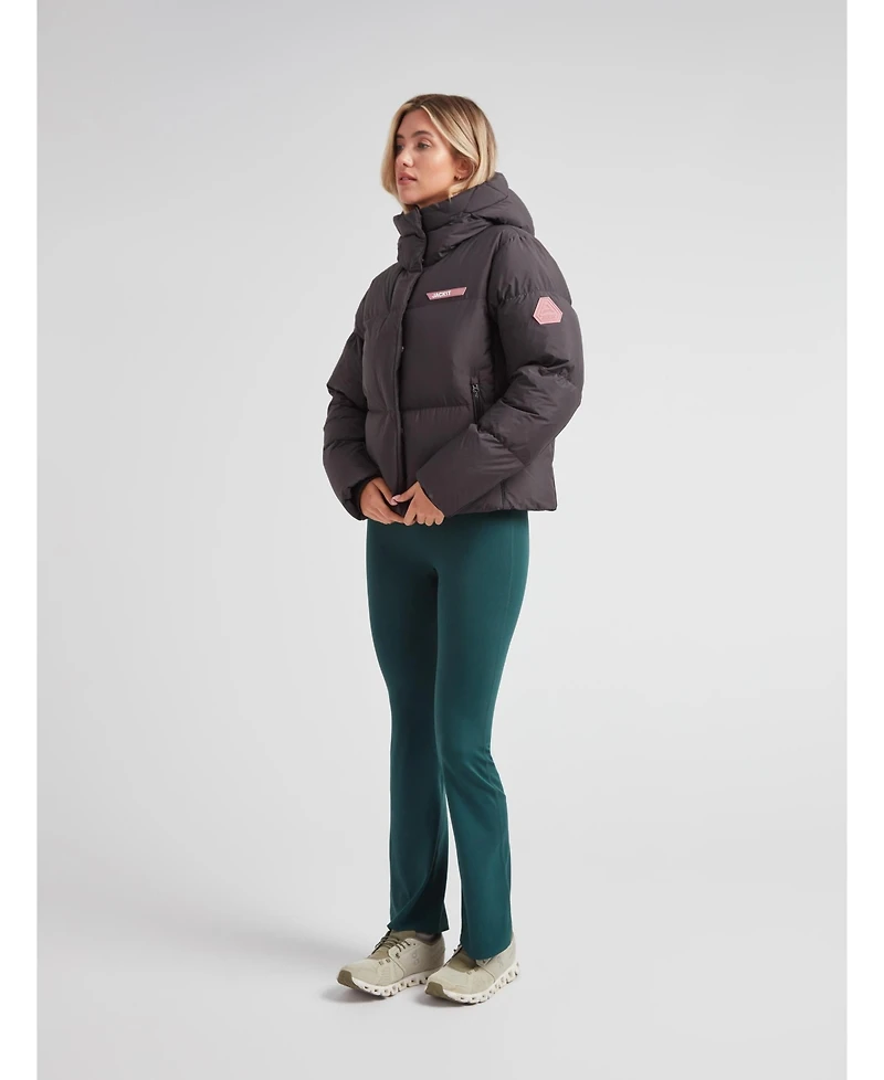 JACK1T Women's Star Shower Long Sleeve Puffer Jacket