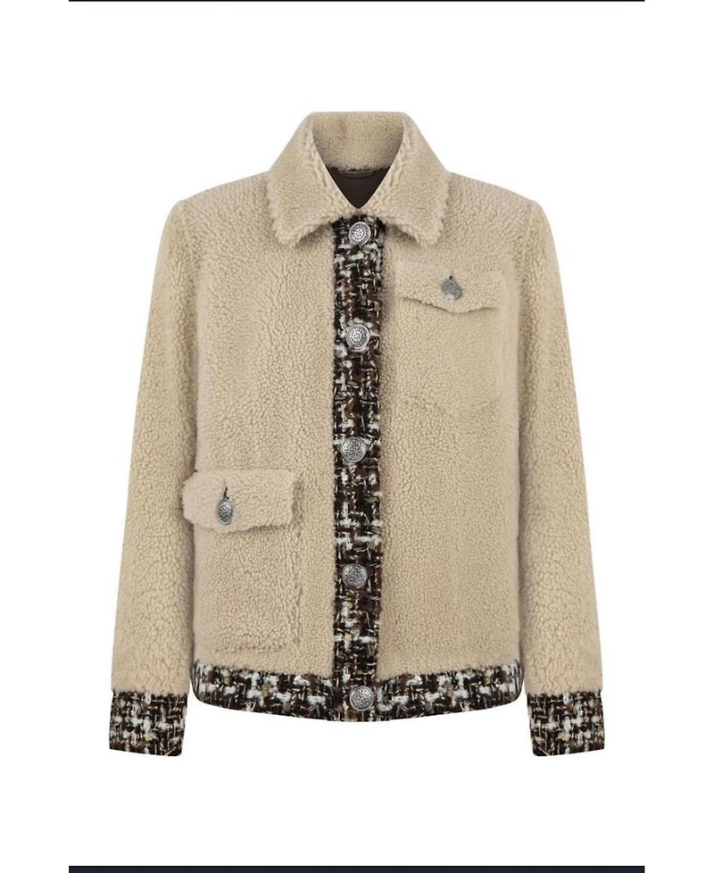 Labeca London Women's Teddy Shearling Jacket