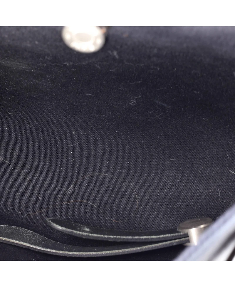 Pre-Owned Hermes Herbag A Dos Zip Backpack Toile and Leather