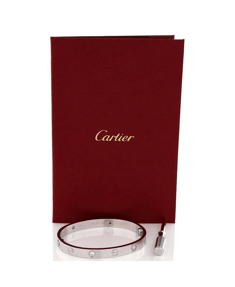 Pre-Owned Cartier Love 4 Diamond Bracelet