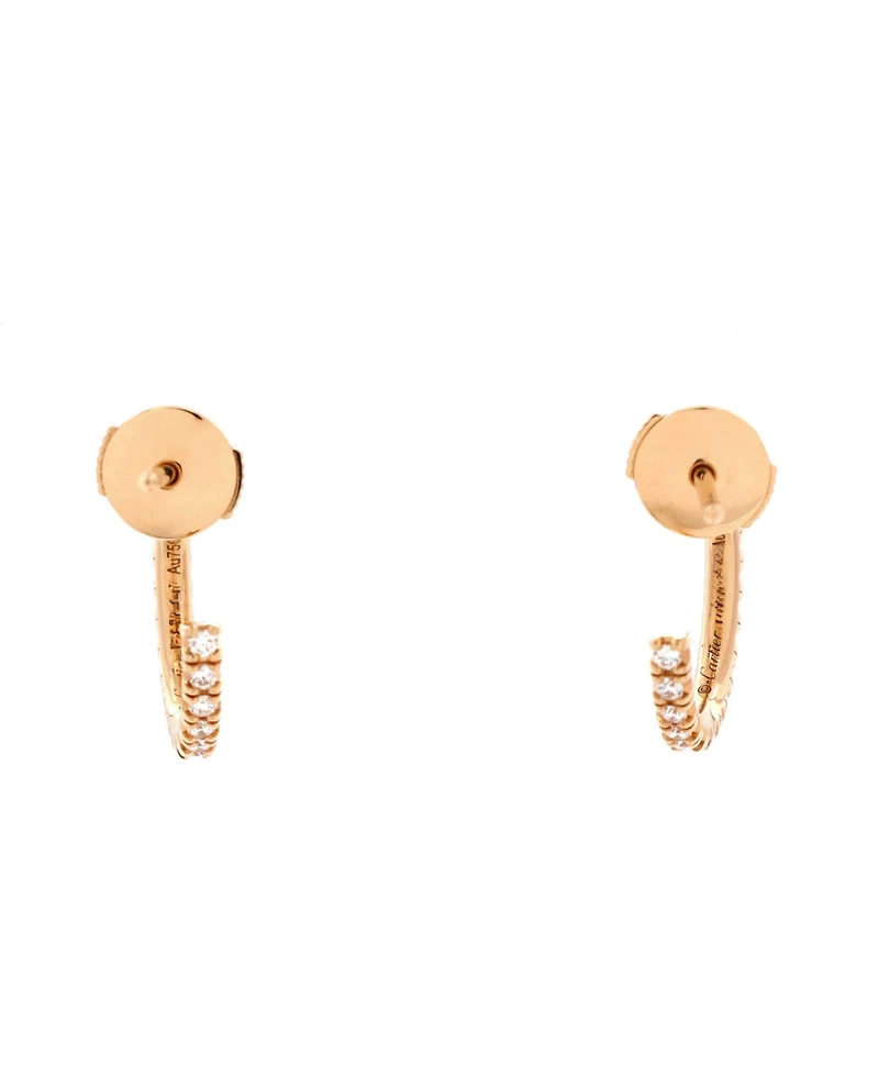 Pre-Owned Cartier Etincelle de Cartier Hoops Earrings