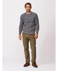 Aubin Men's Gunby Rib Crew Neck Sweater