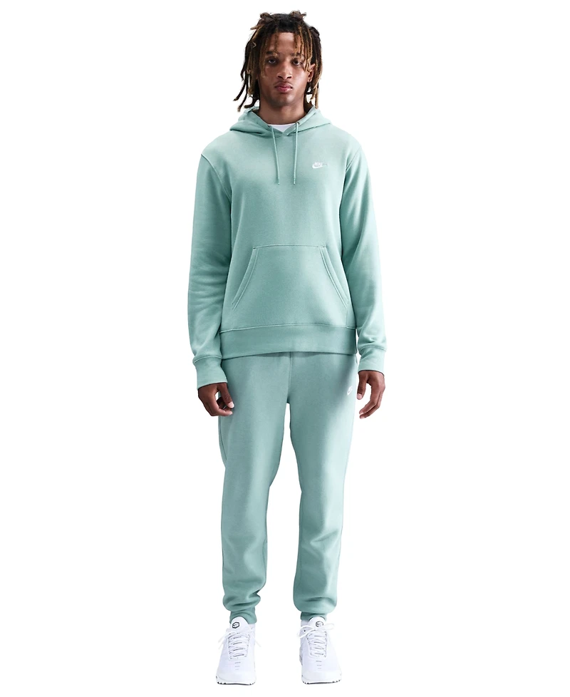 Nike Club Men's Pullover Fleece Logo Hoodie