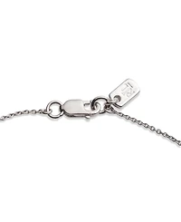 Lauren Ralph Lauren Silver-Tone Puffy Heart Pendant Necklace