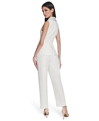 Eliza J Petite Sleeveless Vest Jumpsuit