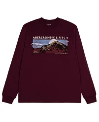 abercrombie kids Boys 5-16 Mountain Range Long-Sleeve T-Shirt