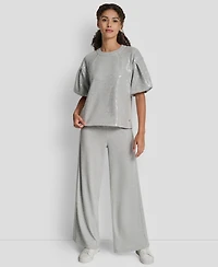Dkny Jeans Women's Sequined Crewneck Sweatshirt