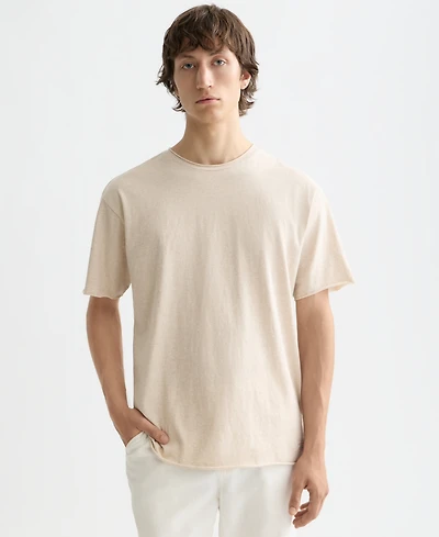 Scotch & Soda Men's Raw-Edged Relaxed-Fit T-Shirt