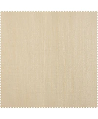 Rustic Weave Linen Curtains (2 Panels) Sheer Window Panel Set, Rod Pocket Curtains