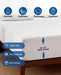 Sealy Quilted Heated Mattress Pad, King