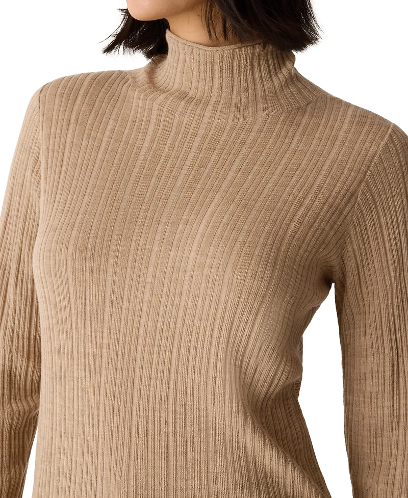 Eileen Fisher Women's Turtleneck Sweater, Regular and Plus