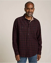 Lands' End Men's Long Sleeve Authentic Flannel Shirt