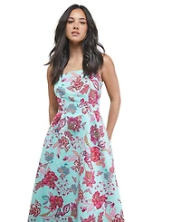 Oasis Women's Strappy Midi Prom Dress
