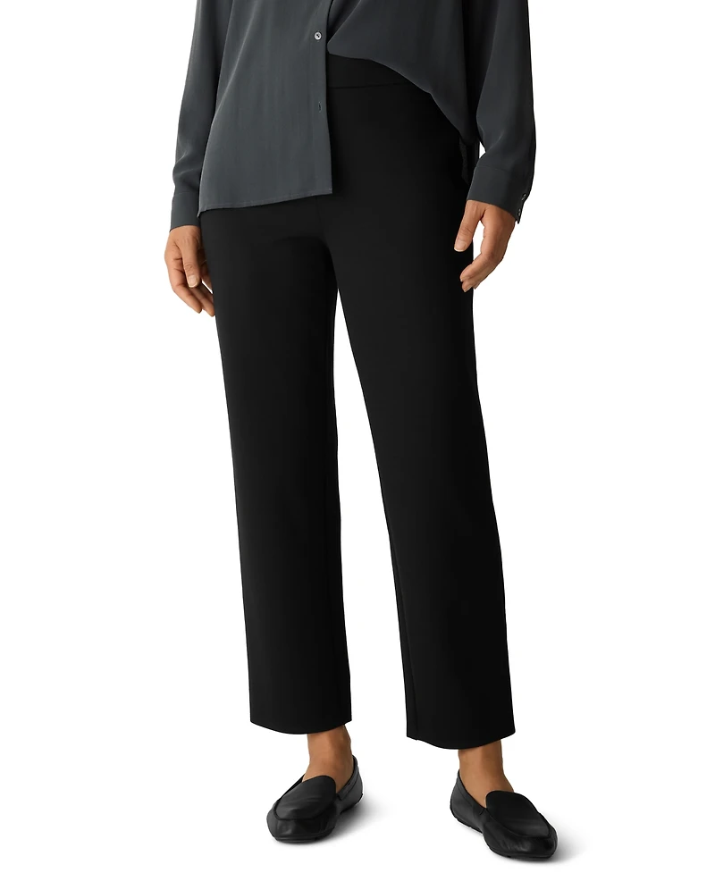 Eileen Fisher Women's Straight-Fit Ankle Leg Pants, Regular and Plus