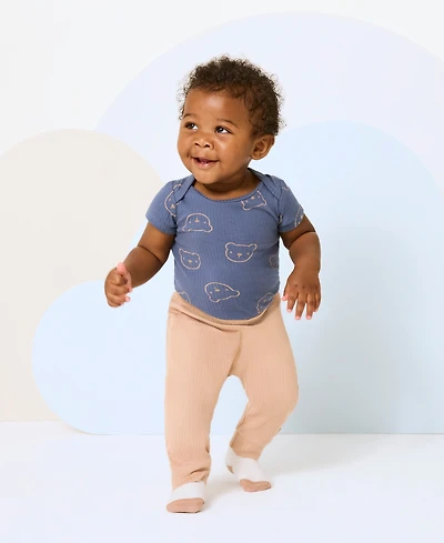 Huggies Baby Boys 3-Piece Short Sleeves Bodysuit Set