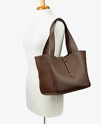 GiGi New York Mercer Leather X-Large Tote Bag