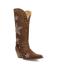 Dingo Women's Lucky Stars Suede Leather Boot
