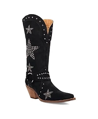 Dingo Women's Lucky Stars Suede Leather Boot