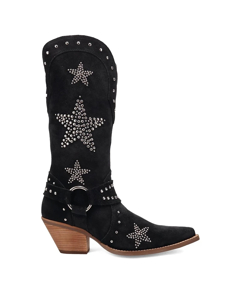 Dingo Women's Lucky Stars Suede Leather Boot