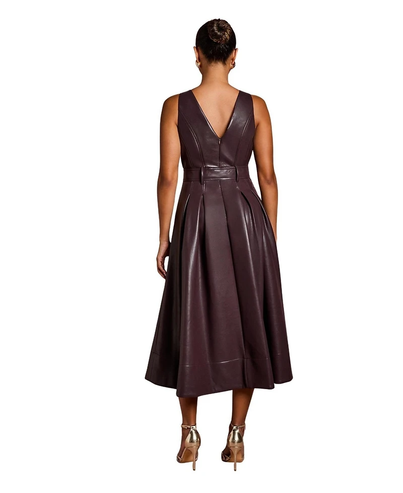 Coast Women's V Neck Sleeveless Dress