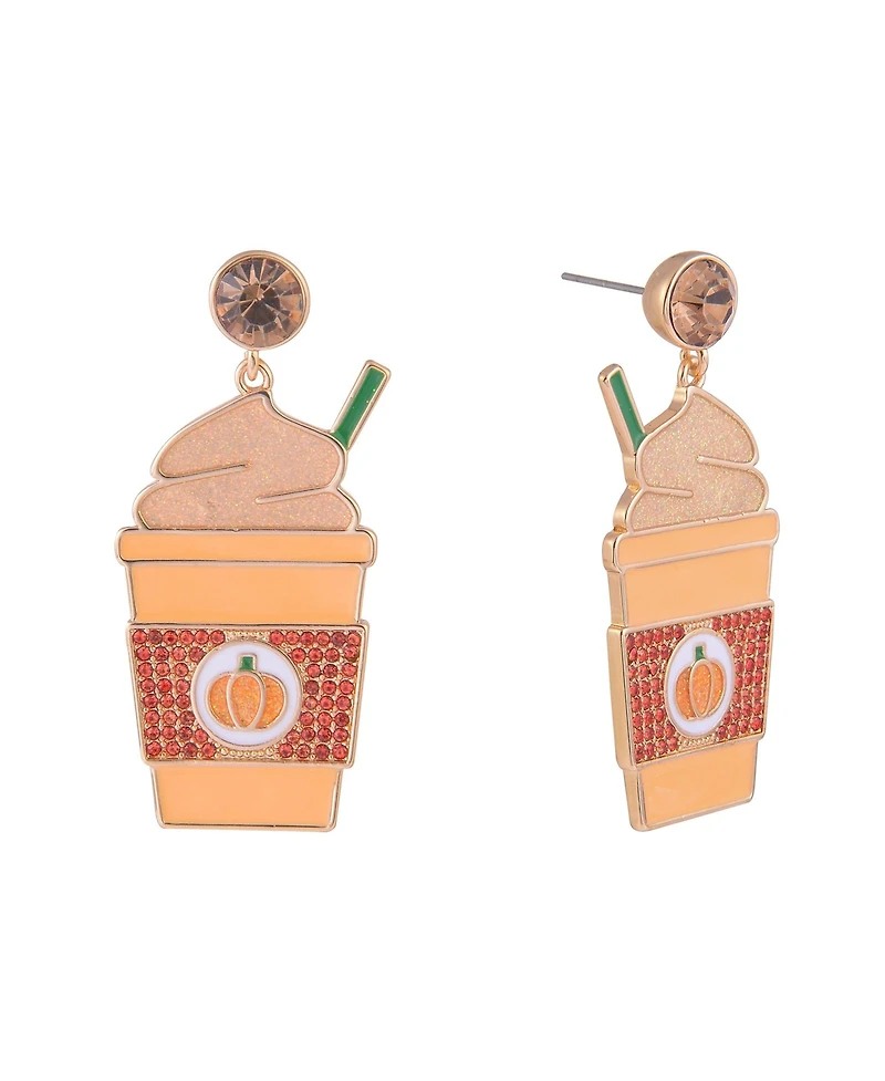 Hallmark Pumpkin Spice Latte Earrings