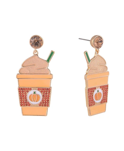 Hallmark Pumpkin Spice Latte Earrings