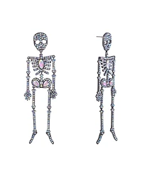 Hallmark Stone Skeleton Earrings