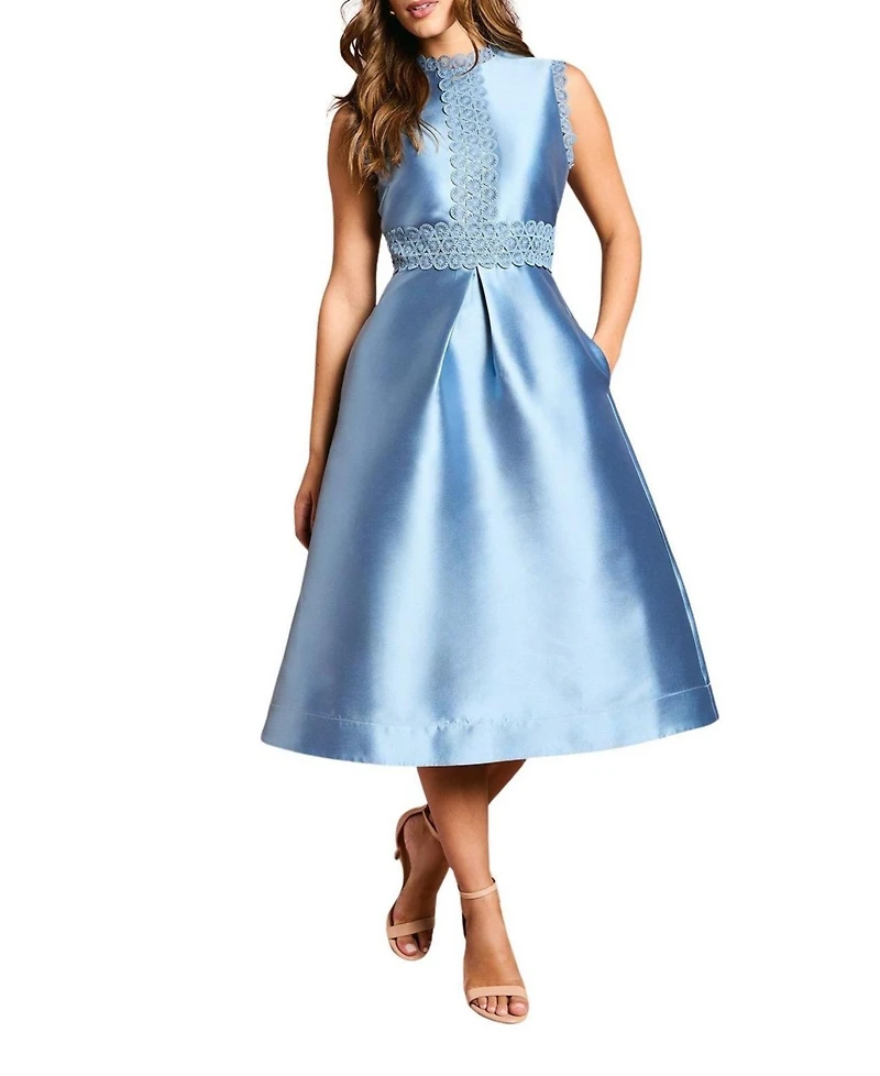 Coast Women's Twill Lace Dress