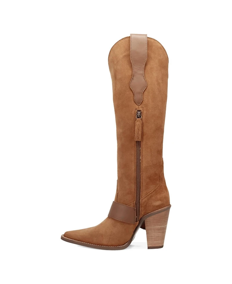 Dingo Women's Shoe Designed With Suede/Polyester (Yeehottie) - Boots