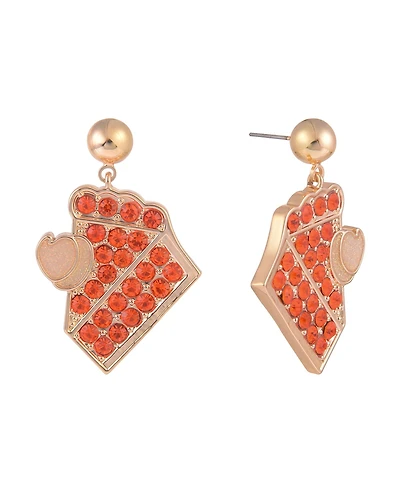 Hallmark Stone Pumpkin Pie Earrings