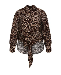 City Chic Women's Ellie Print Shirt