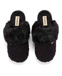Dearfoams Women's Courtney Knit Scuff Slipper